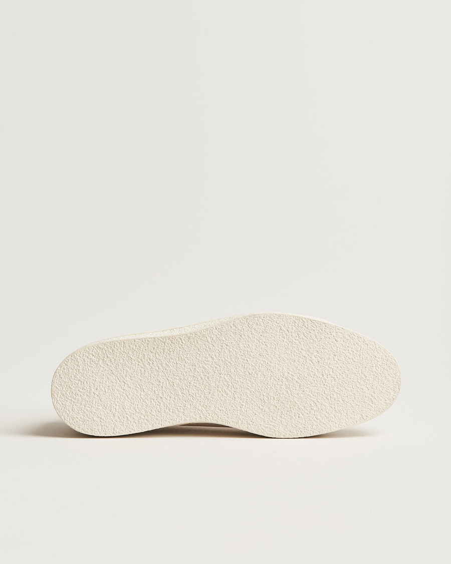 Herr | John Lobb Levah Sneaker Chalk Velveteen Calf | John Lobb | Levah Sneaker Chalk Velveteen Calf