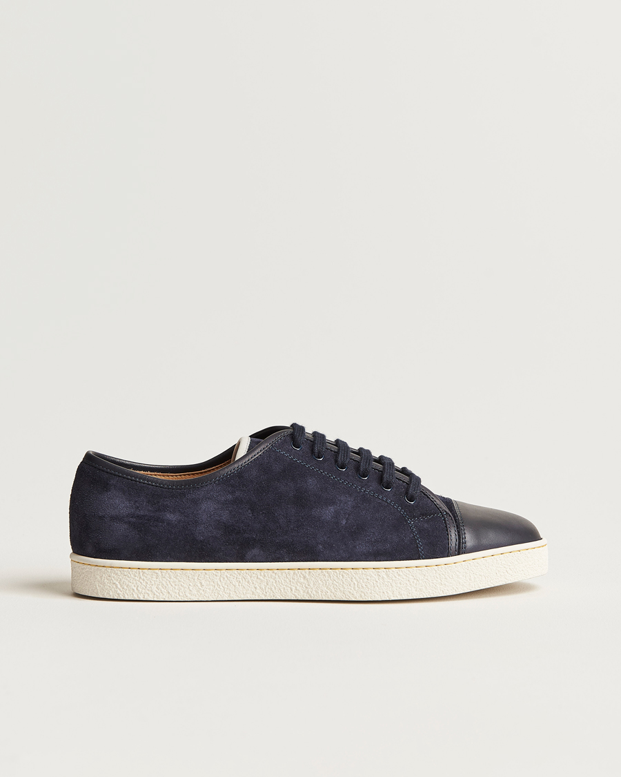 Herr | John Lobb Levah Sneaker Dusk Blue Suede | John Lobb | Levah Sneaker Dusk Blue Suede