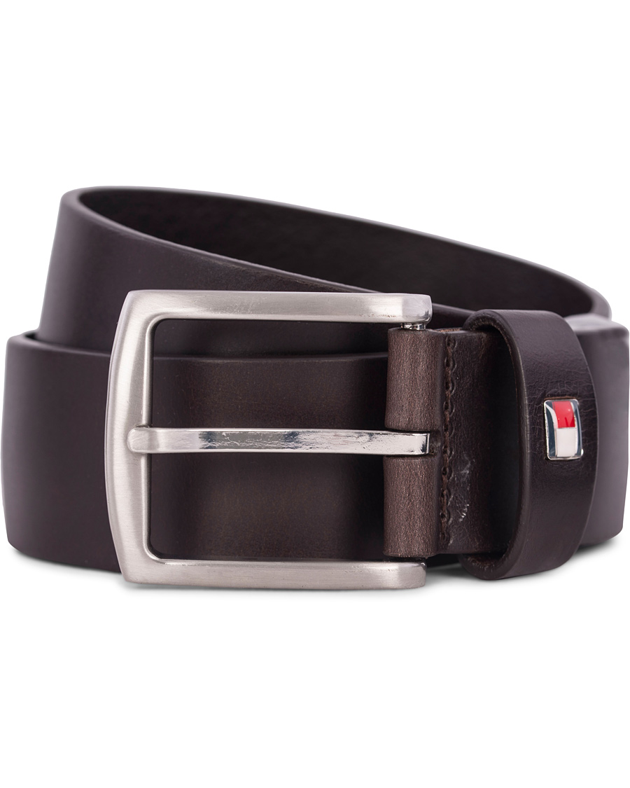 Herr | Tommy Hilfiger New Denton Belt 4 cm Testa Di Moro | Tommy Hilfiger | New Denton Belt 4 cm Testa Di Moro