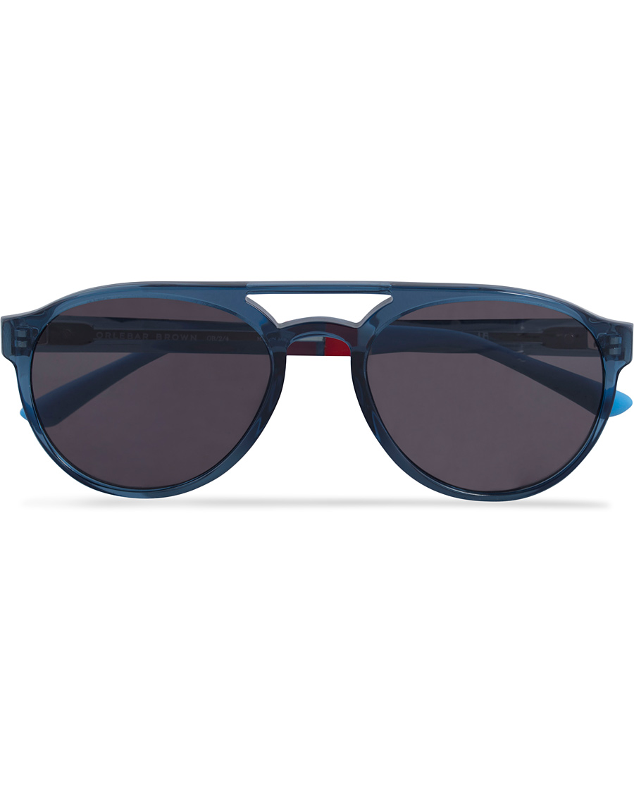 Herr | Orlebar Brown OB2C4SUN Sunglasses Ocean Blue Smoke Riviera | Orlebar Brown | OB2C4SUN Sunglasses Ocean Blue Smoke Riviera