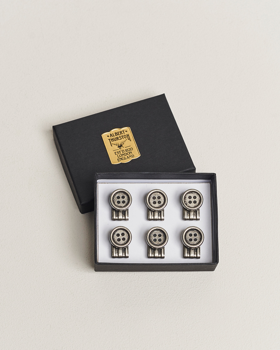Herr | Hängslen | Albert Thurston | Brace Buttons 6-pack