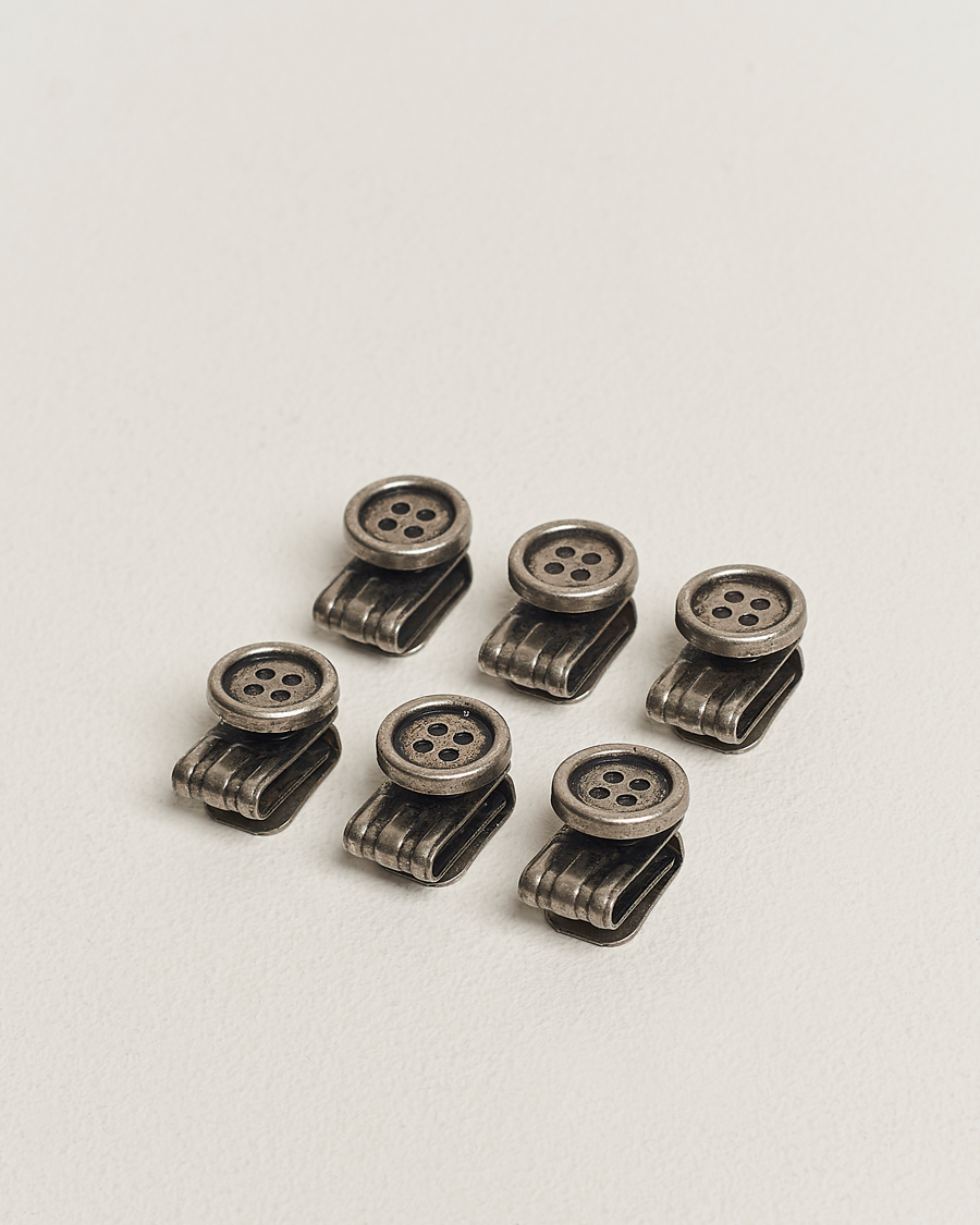 Herr | Hängslen | Albert Thurston | Brace Buttons 6-pack
