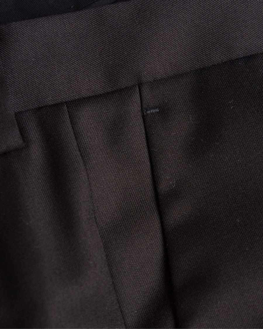 Herr | Byxor | BOSS BLACK | BOSS Gibson Regular Fit Wool Trousers Black