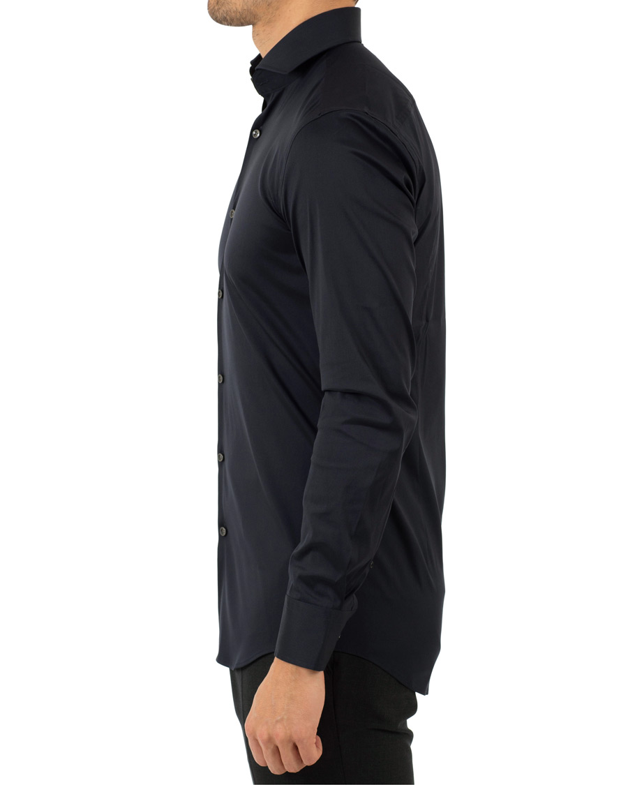 Herr | Skjortor | BOSS BLACK | BOSS Jason Slim Fit Stretch Shirt Navy