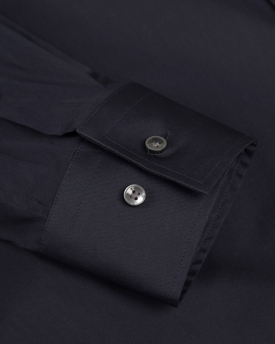 Herr | Skjortor | BOSS BLACK | BOSS Jason Slim Fit Stretch Shirt Navy