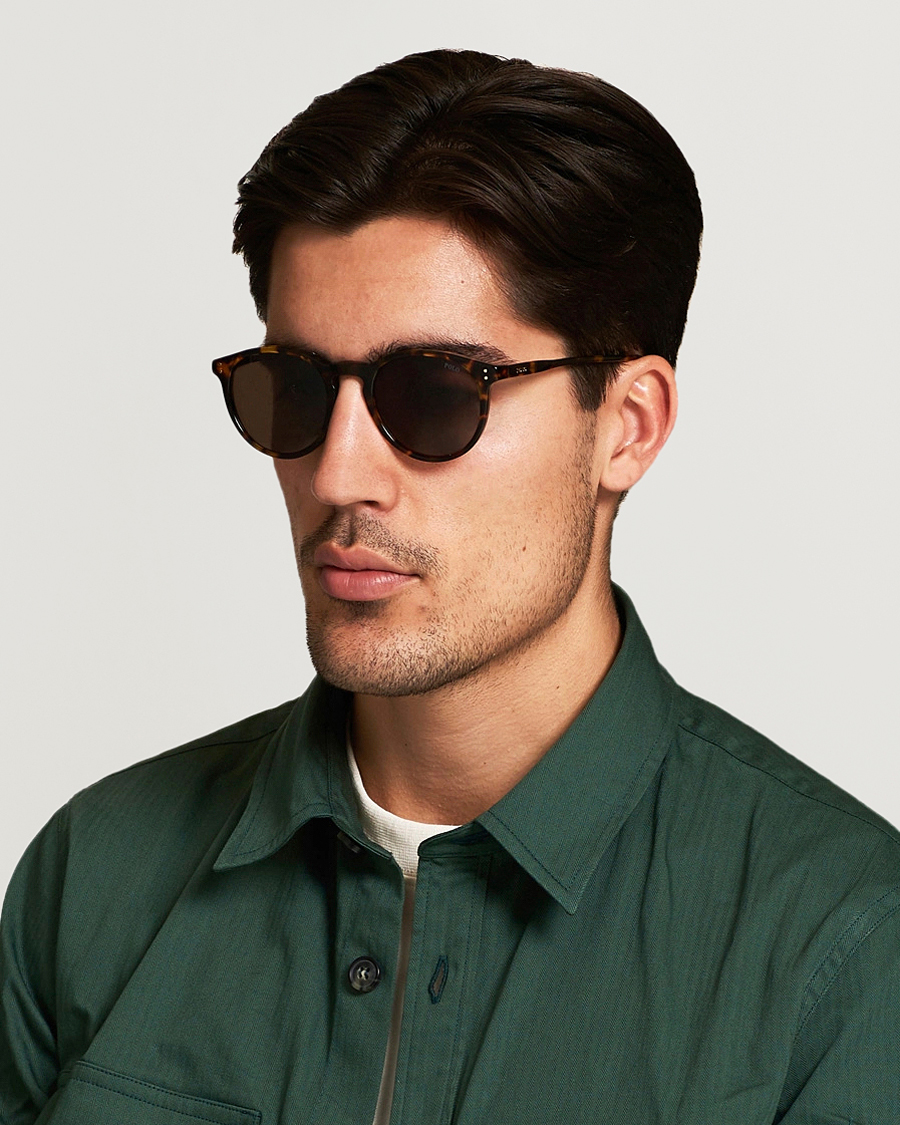 Herr | Runda solglasögon | Polo Ralph Lauren | 0PH4110 Round Sunglasses Havana