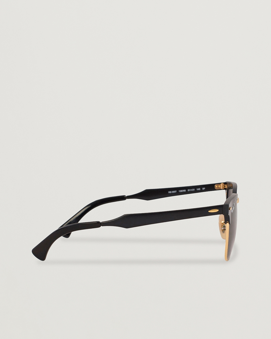 Herr | Solglasögon | Ray-Ban | 0RB3507 Clubmaster Sunglasses Black Arista/Polar Green