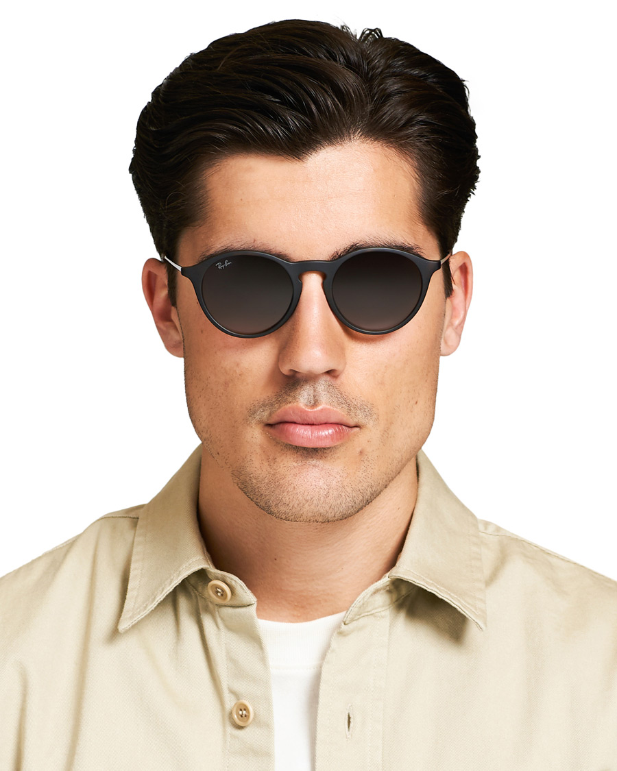 Herr | Ray-Ban 0RB4243 Round Sunglasses Rubber Havana | Ray-Ban | 0RB4243 Round Sunglasses Rubber Havana