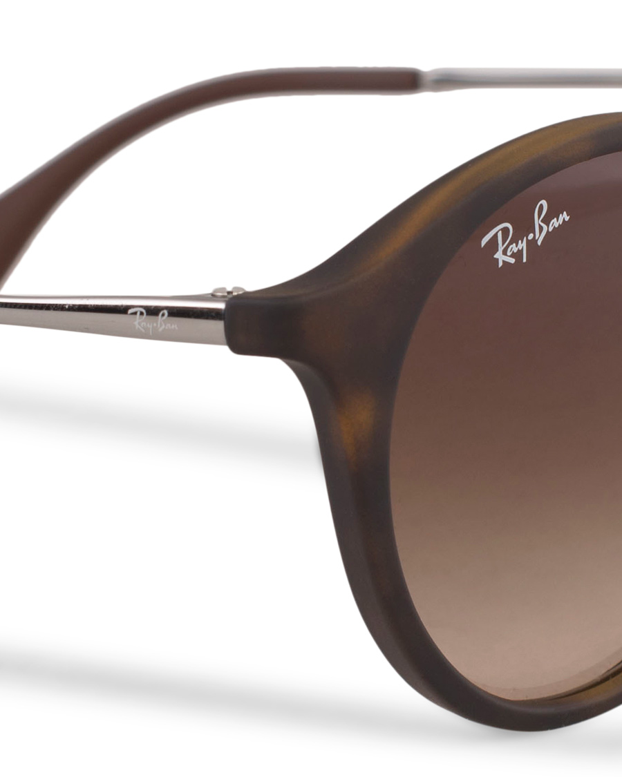Herr | Ray-Ban 0RB4243 Round Sunglasses Rubber Havana | Ray-Ban | 0RB4243 Round Sunglasses Rubber Havana