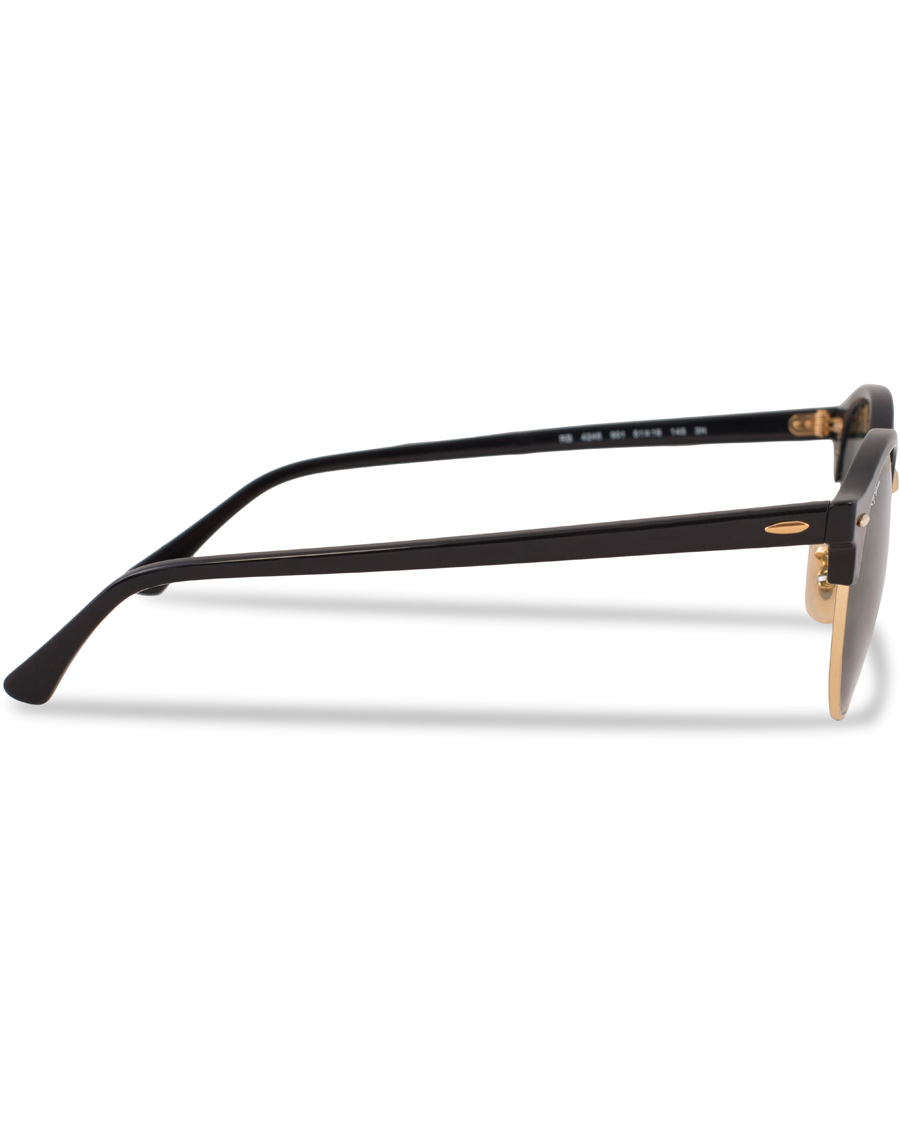 Herr | Ray-Ban 0RB4246 Clubround Sunglasses Black/Green | Ray-Ban | 0RB4246 Clubround Sunglasses Black/Green