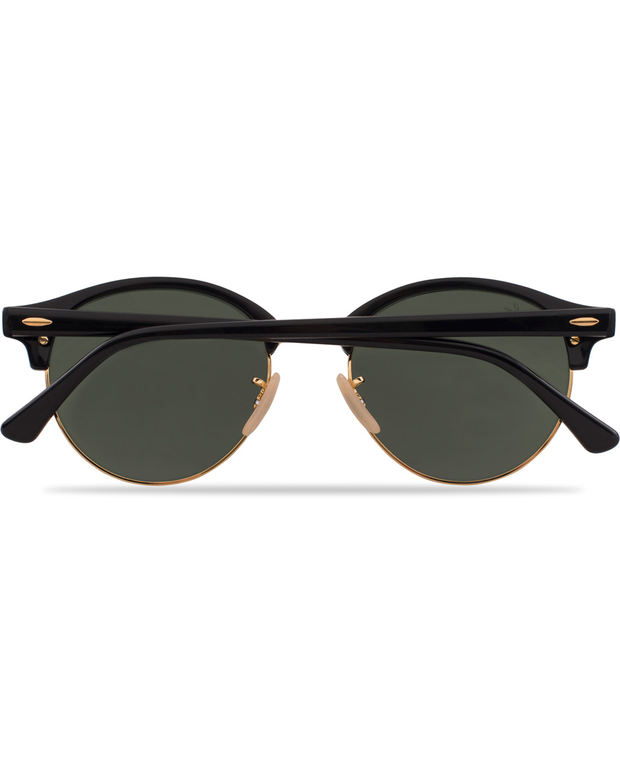 Herr | Ray-Ban 0RB4246 Clubround Sunglasses Black/Green | Ray-Ban | 0RB4246 Clubround Sunglasses Black/Green