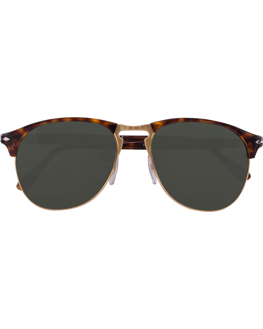 Herr | Persol 0PO8649S Sunglasses Havana/Green | Persol | 0PO8649S Sunglasses Havana/Green