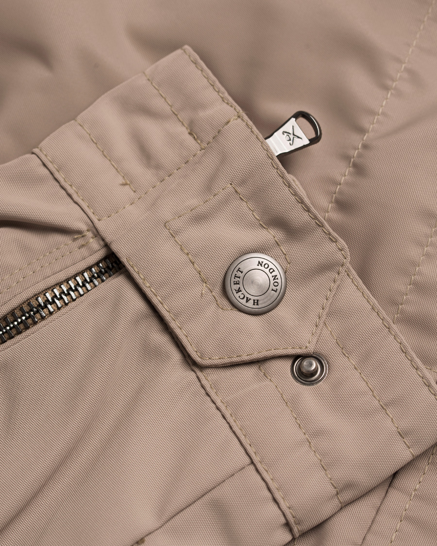 Herr | Jackor | Hackett | Fenton Field Jacket Sand