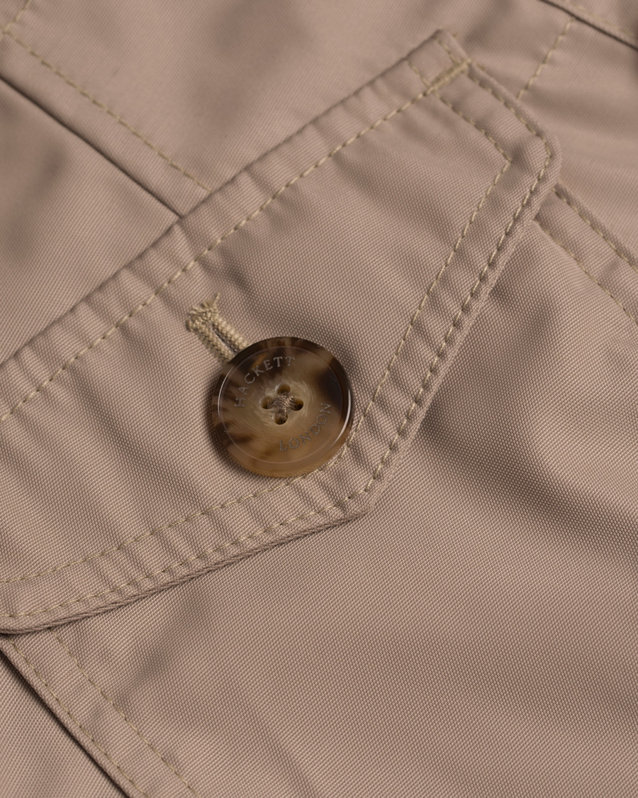 Herr | Jackor | Hackett | Fenton Field Jacket Sand