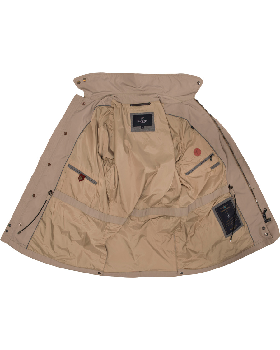 Herr | Jackor | Hackett | Fenton Field Jacket Sand