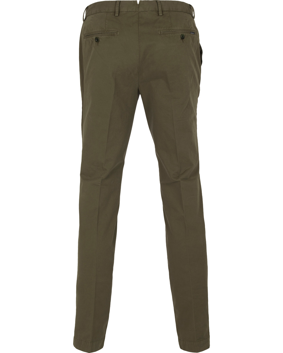 Herr | Byxor | Hackett | Kensington Slim Chino Forest Khaki