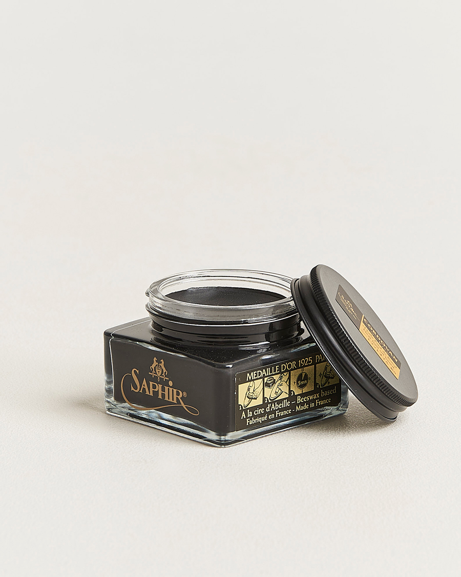 Herr | Skovårdsprodukter | Saphir Medaille d\'Or | Cordovan Creme 75 ml Black