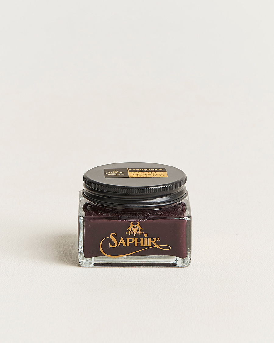 Herr | Skovård | Saphir Medaille d'Or | Cordovan Creme 75 ml Burgundy