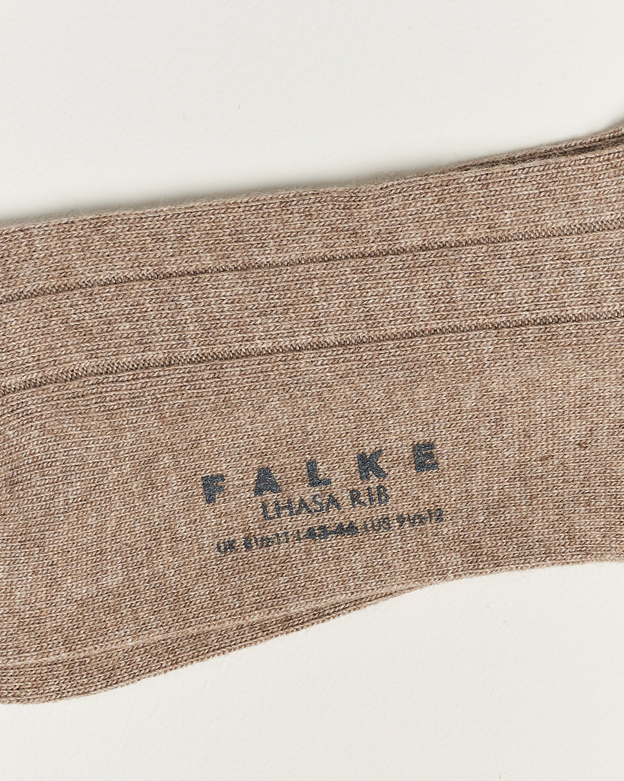 Herr | Vanliga strumpor | Falke | Lhasa Cashmere Sock Nuthmeg Mel