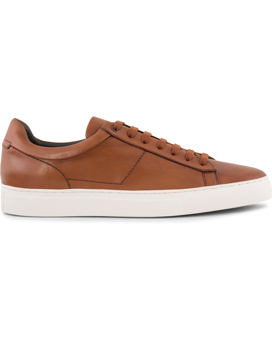 Herr | BOSS Timaker Leather Sneaker Cognac | BOSS BLACK | BOSS Timaker Leather Sneaker Cognac