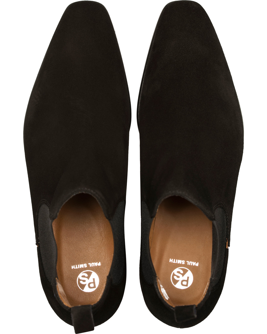 Herr | PS Paul Smith Falconer Chelsea Boot Black Suede | PS Paul Smith | Falconer Chelsea Boot Black Suede