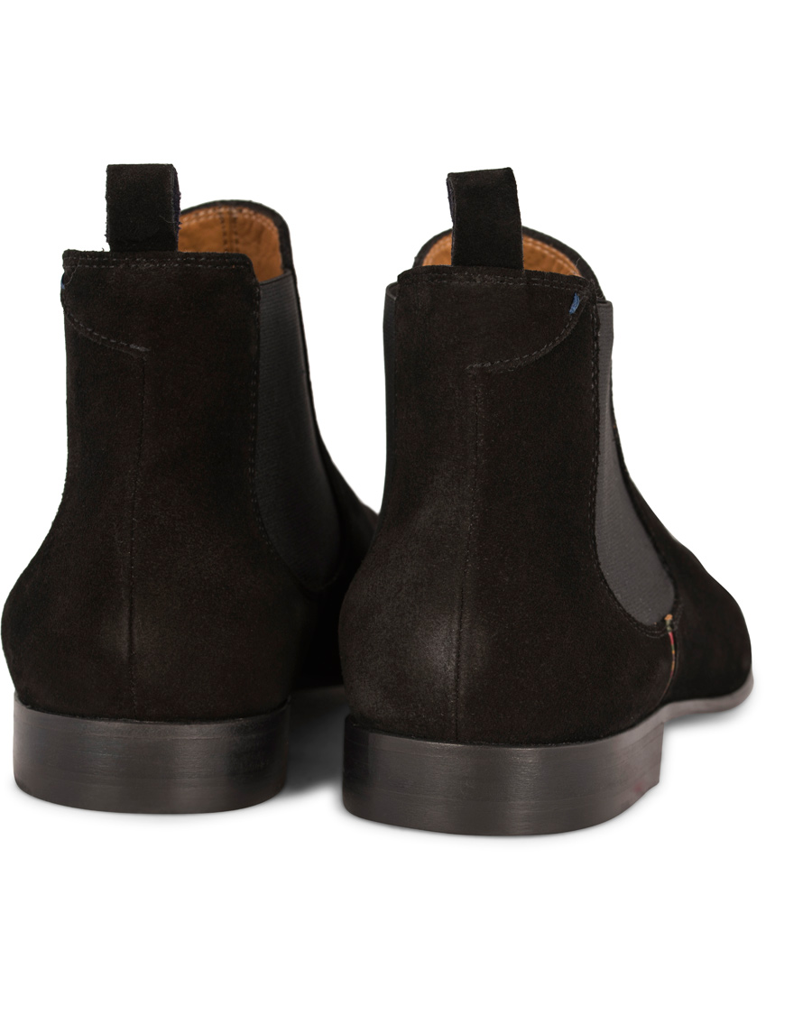 Herr | PS Paul Smith Falconer Chelsea Boot Black Suede | PS Paul Smith | Falconer Chelsea Boot Black Suede