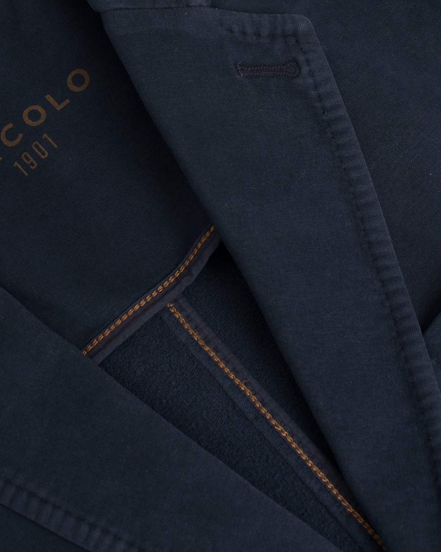 Herr | Kavajer | Circolo 1901 | Jersey Patch Pocket Blazer Blue Navy
