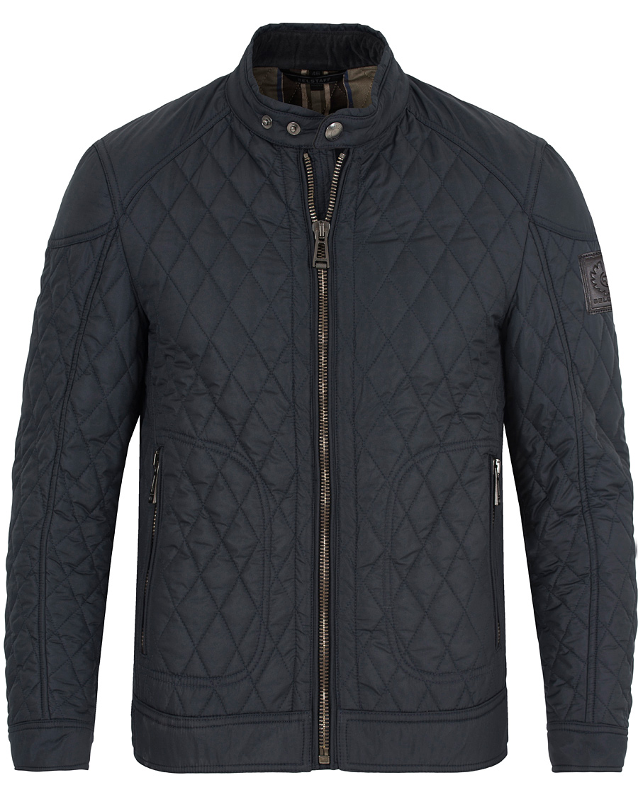 Herr | Jackor | Belstaff | New Bramley Quilt Jacket Navy