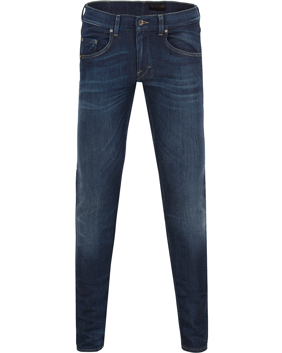 Herr | Jeans | Tiger of Sweden Jeans | Slim Base Dark Blue Washed