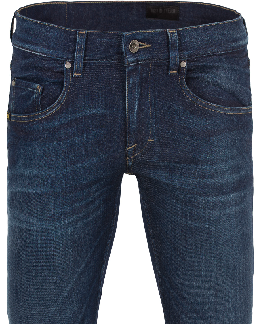 Herr | Jeans | Tiger of Sweden Jeans | Slim Base Dark Blue Washed