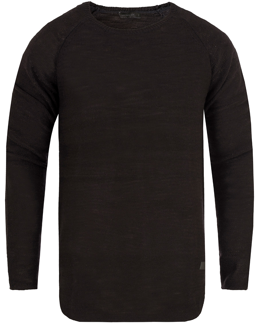 Herr | Tröjor | Tiger of Sweden Jeans | Rag Knitted Sweat Black