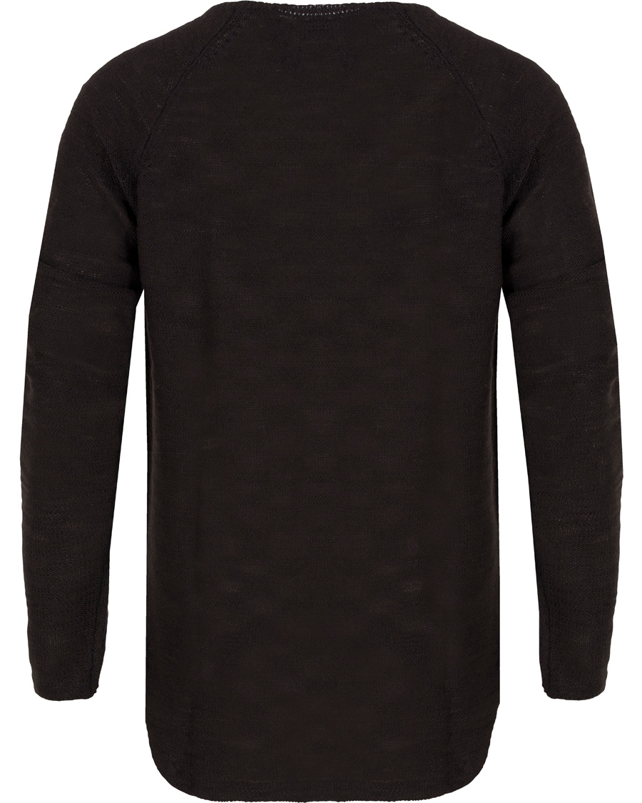 Herr | Tröjor | Tiger of Sweden Jeans | Rag Knitted Sweat Black