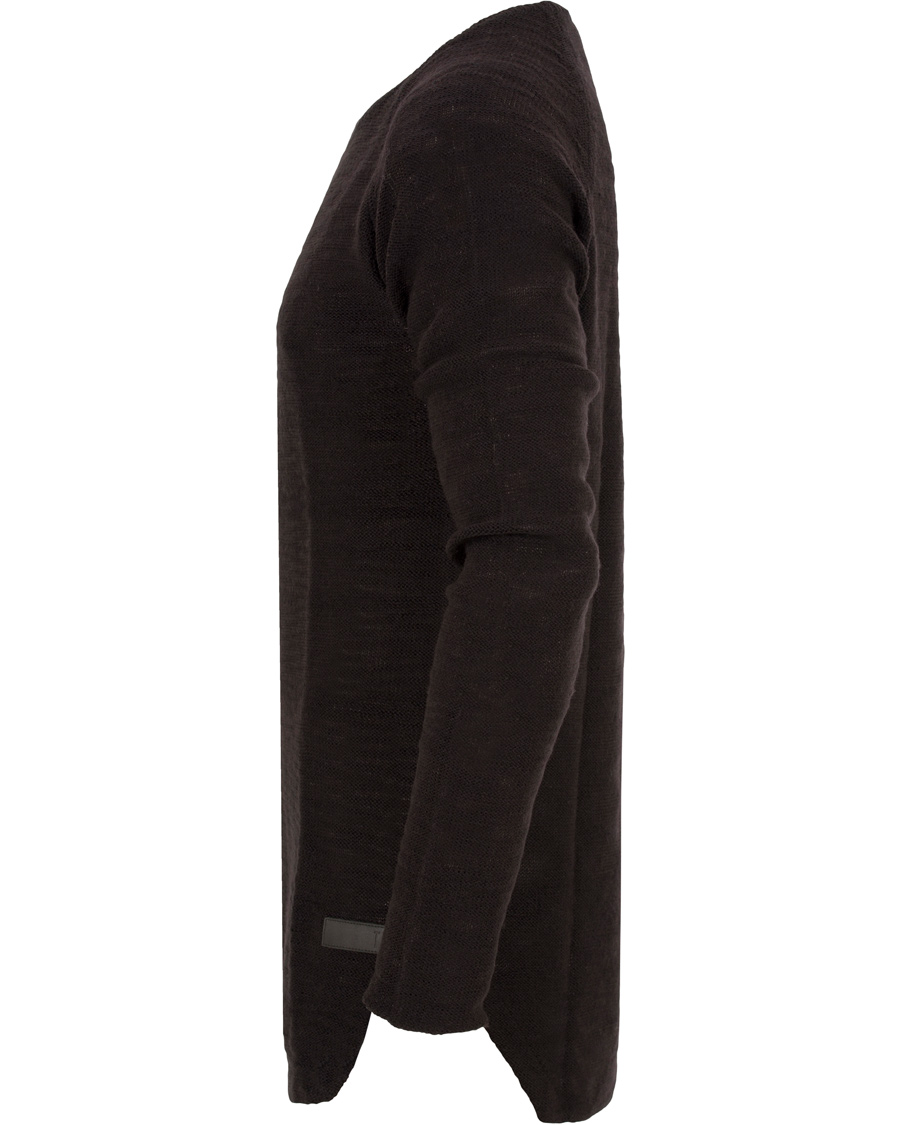 Herr | Tröjor | Tiger of Sweden Jeans | Rag Knitted Sweat Black