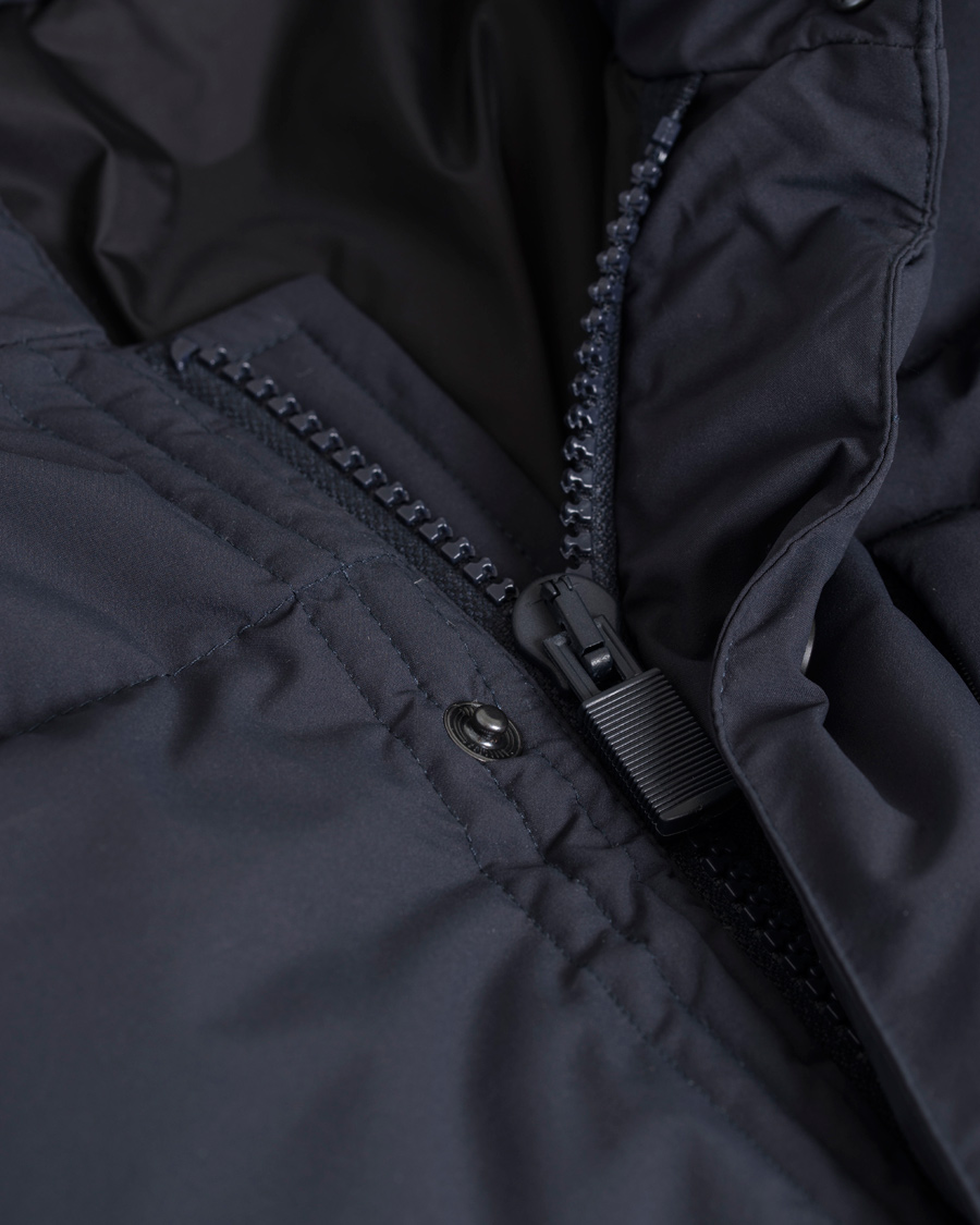 Herr | Jackor | Aspesi | New Moshino Down Fill Jacket Navy