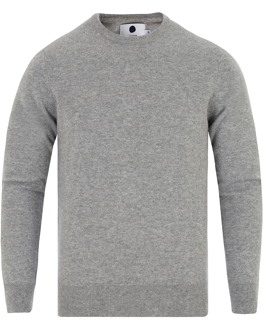 Herr | Tröjor | NN07 | Charles Loro Piana 6207 Cashmere Pullover Grey