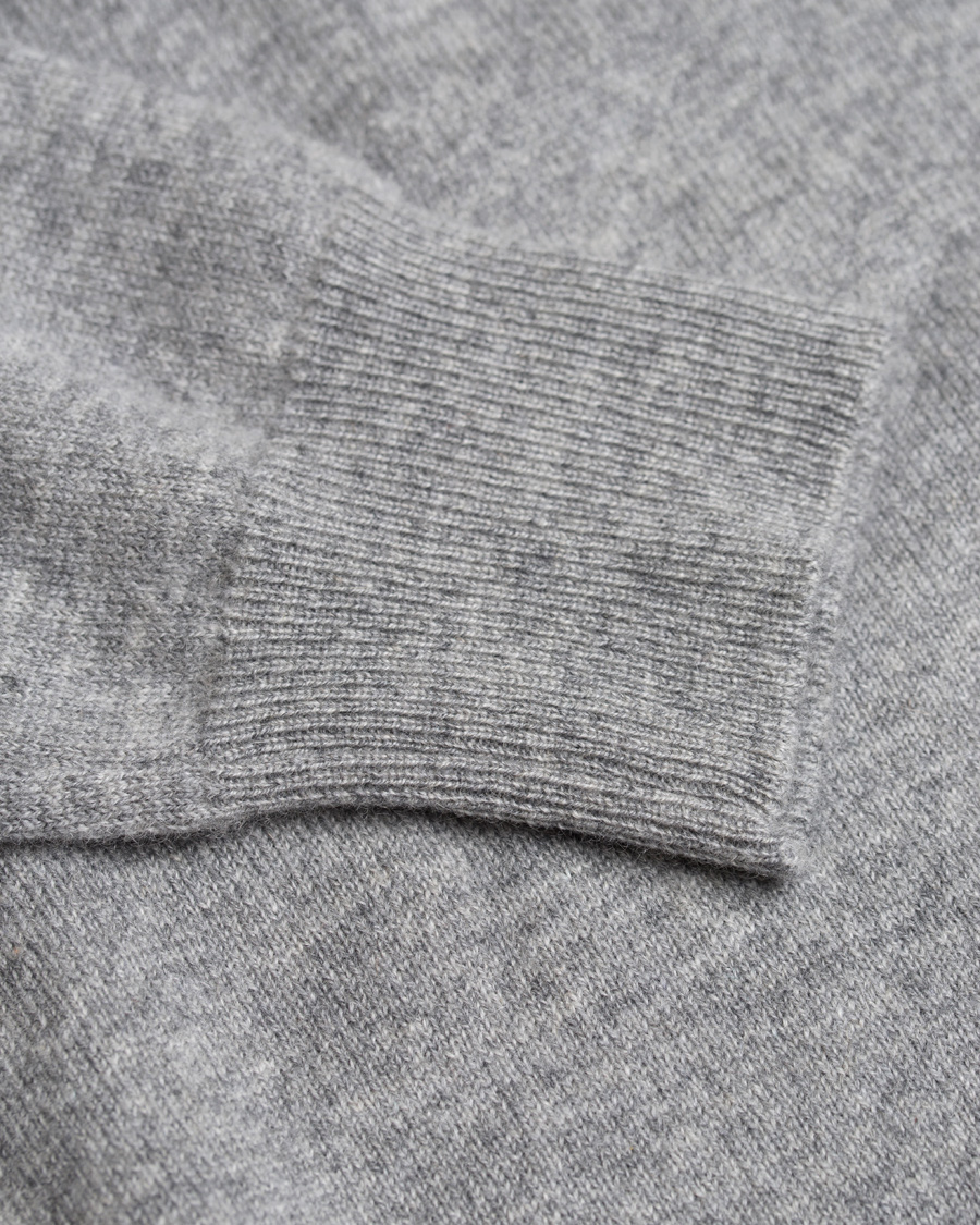 Herr | Tröjor | NN07 | Charles Loro Piana 6207 Cashmere Pullover Grey