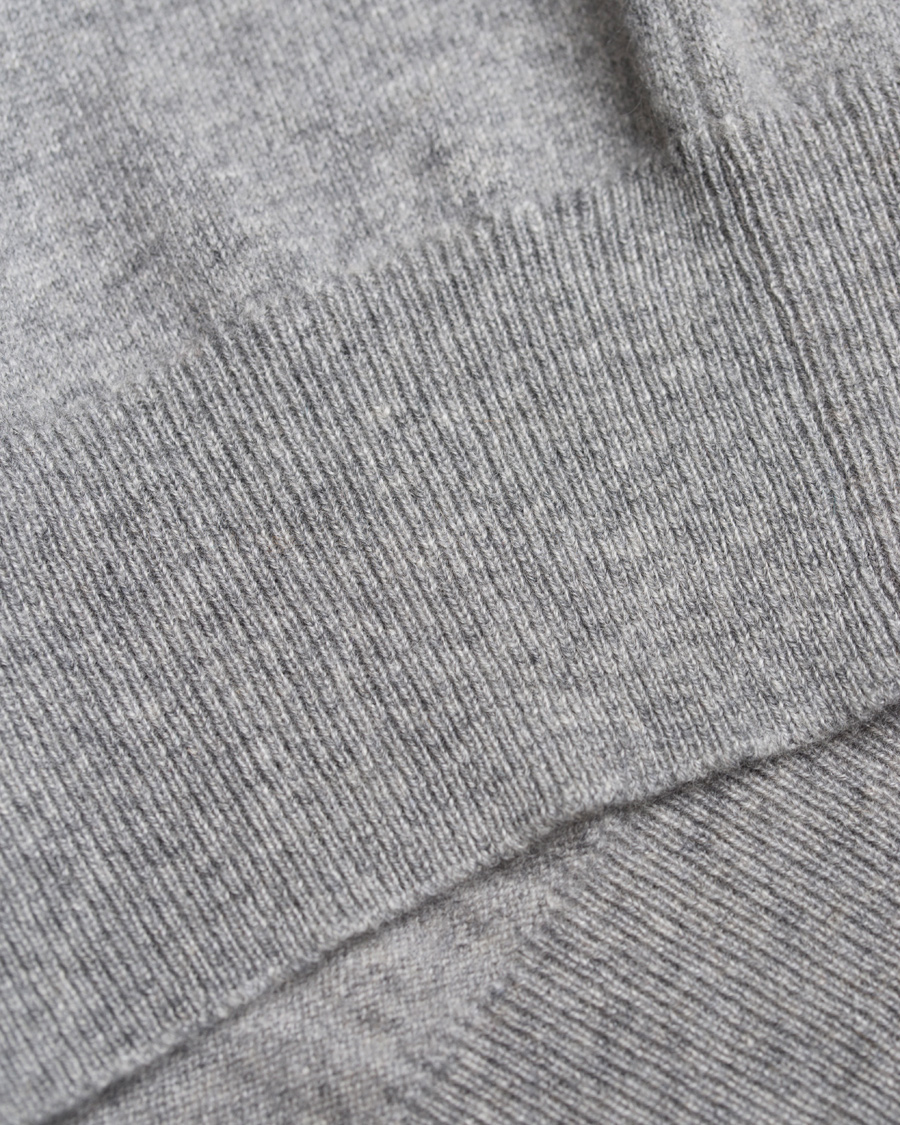 Herr | Tröjor | NN07 | Charles Loro Piana 6207 Cashmere Pullover Grey