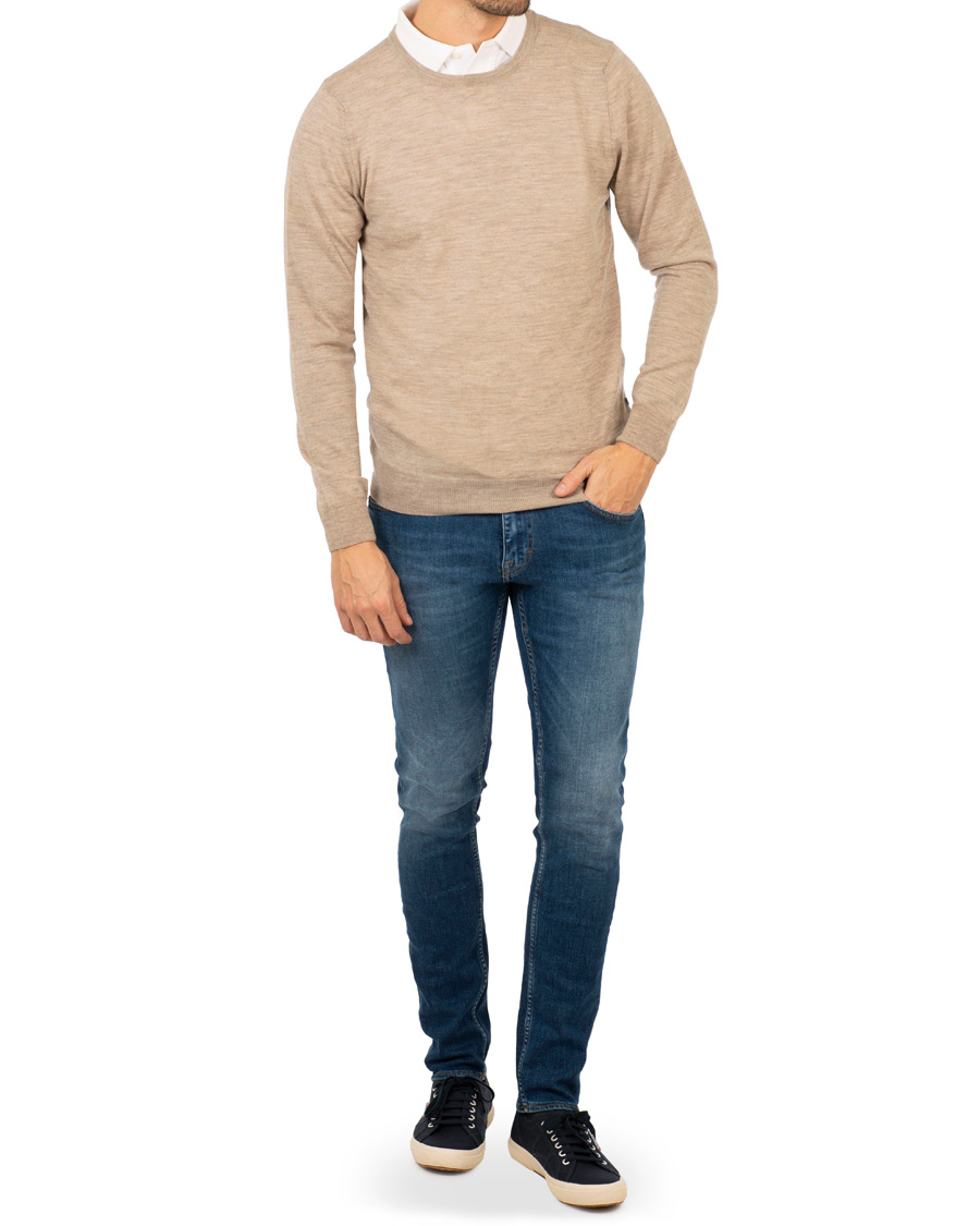 Herr | Tröjor | NN07 | Charles Merino Wool Nature Melange