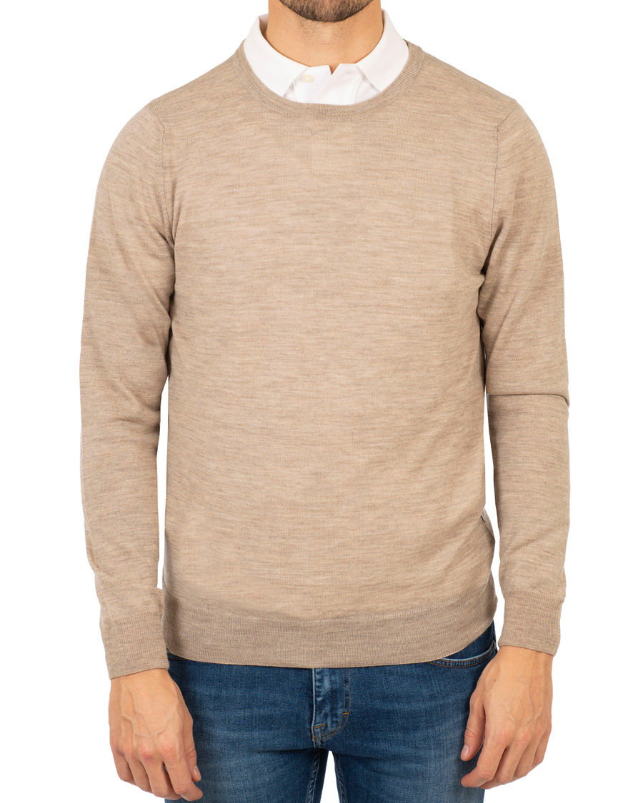 Herr | Tröjor | NN07 | Charles Merino Wool Nature Melange