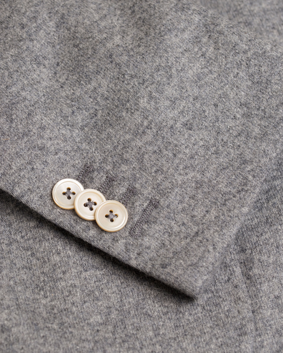 Herr | Kavajer | Stenströms | Wool Blazer Grey