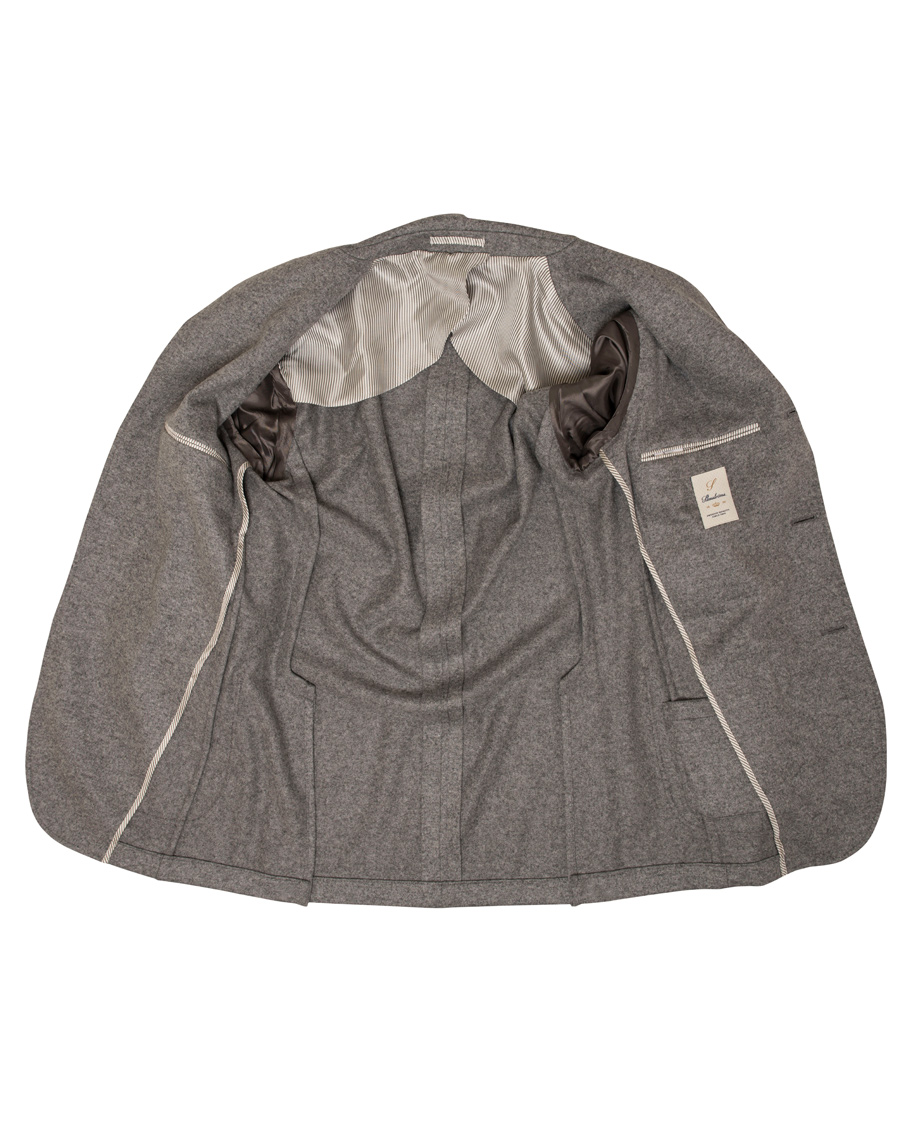 Herr | Kavajer | Stenströms | Wool Blazer Grey