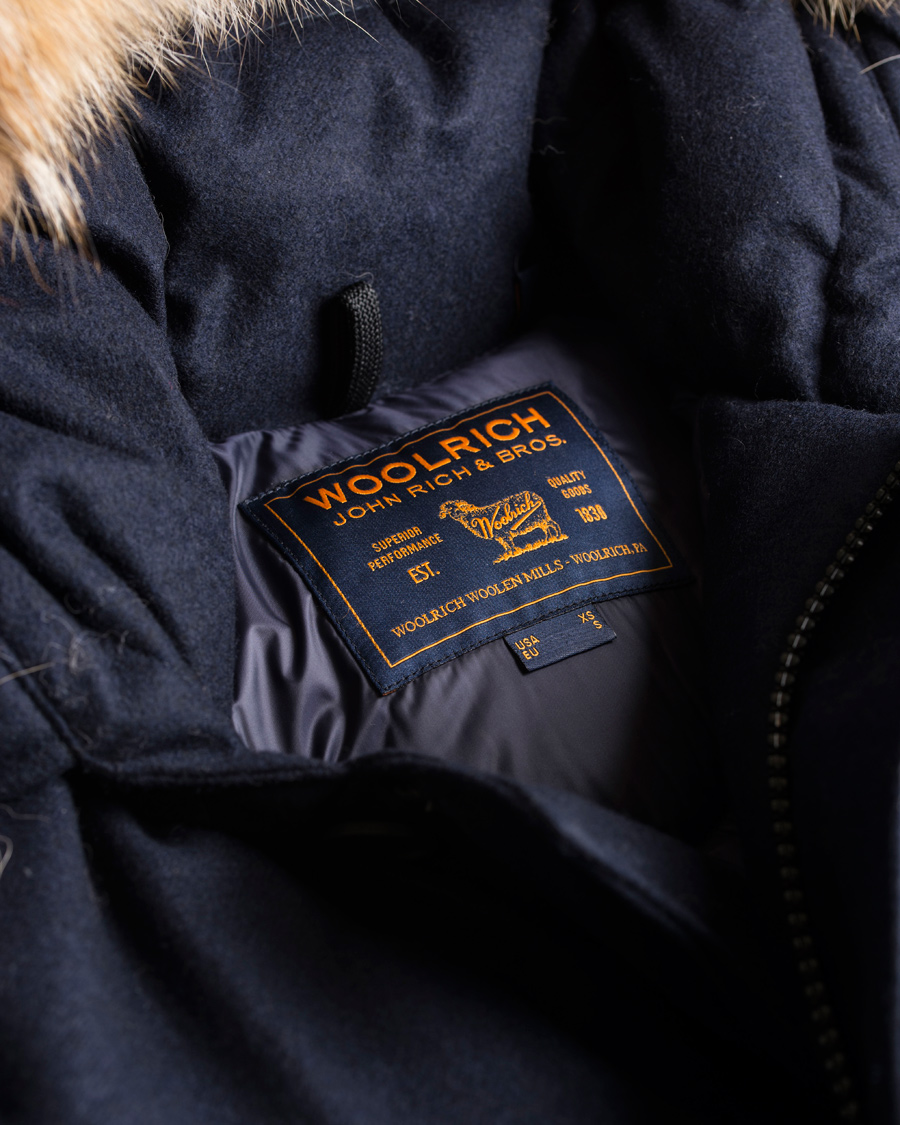 Herr | Jackor | Woolrich | Loro Piana Arctic Parka DF Dark Navy