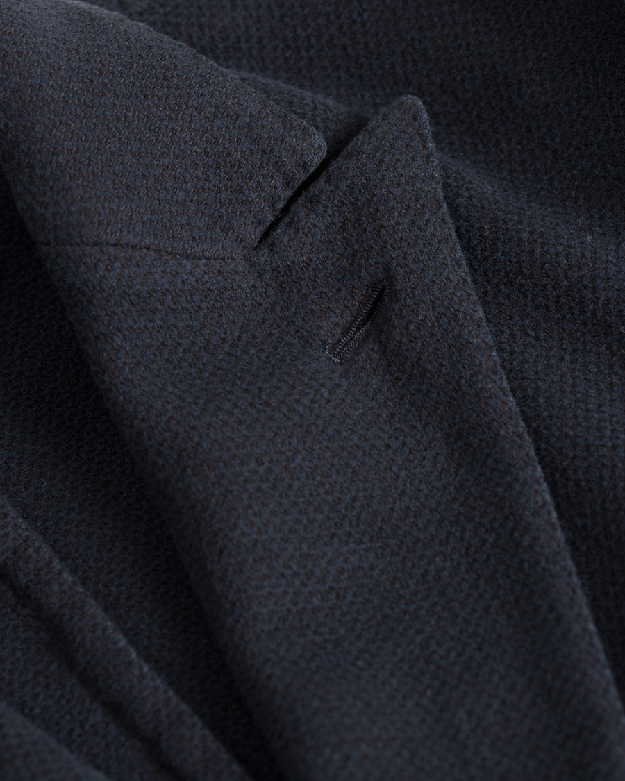 Herr | Kavajer | Boglioli | Double Breasted Structured K Jacket Dark Blue