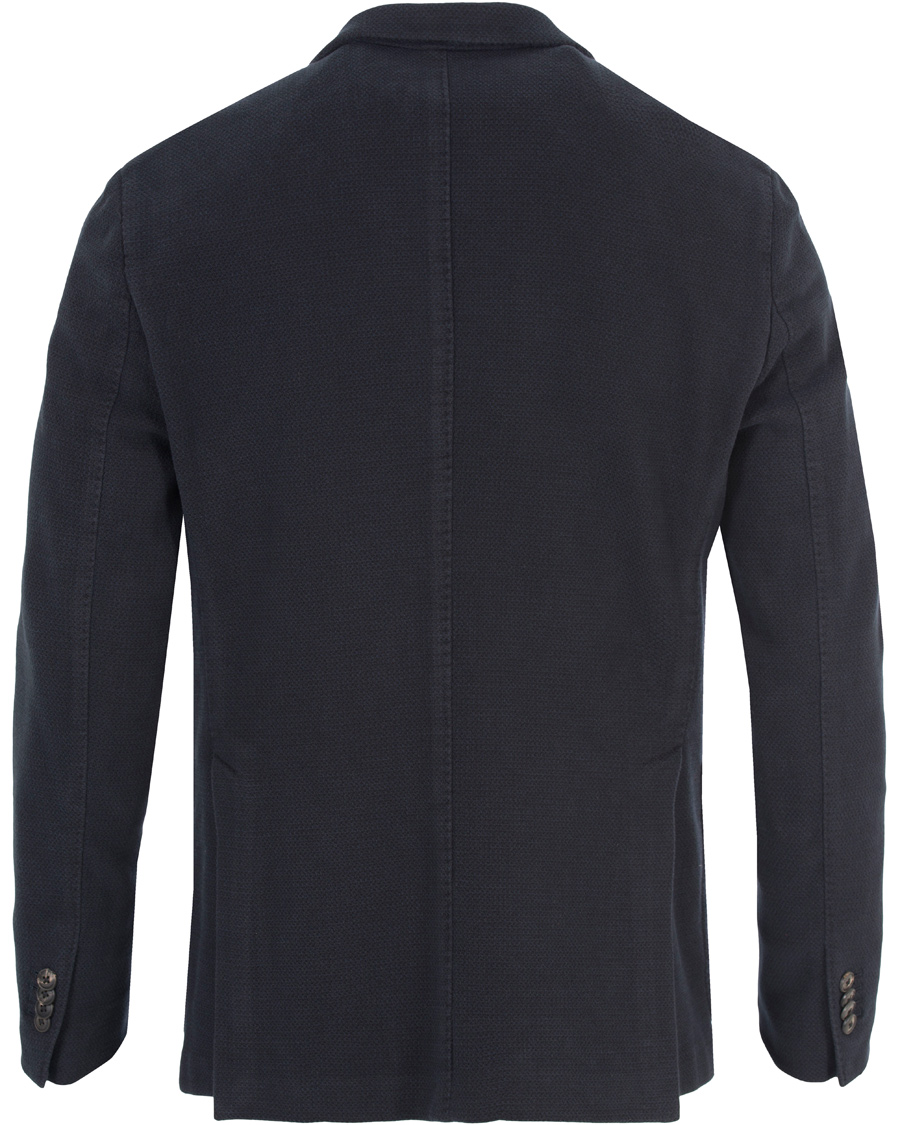 Herr | Kavajer | Boglioli | Double Breasted Structured K Jacket Dark Blue