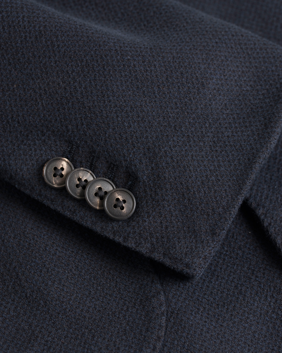 Herr | Kavajer | Boglioli | Double Breasted Structured K Jacket Dark Blue