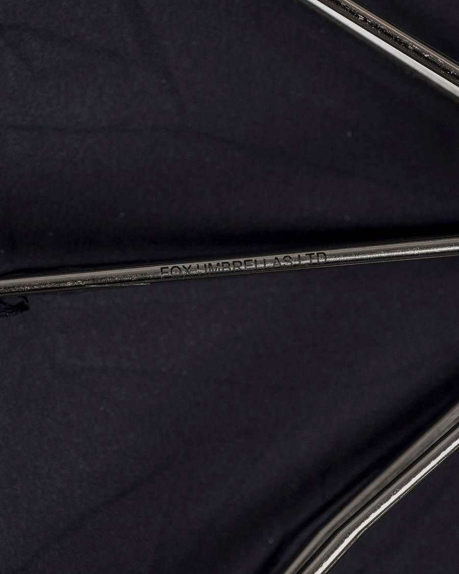 Herr | Paraplyer | Fox Umbrellas | Telescopic Umbrella Black