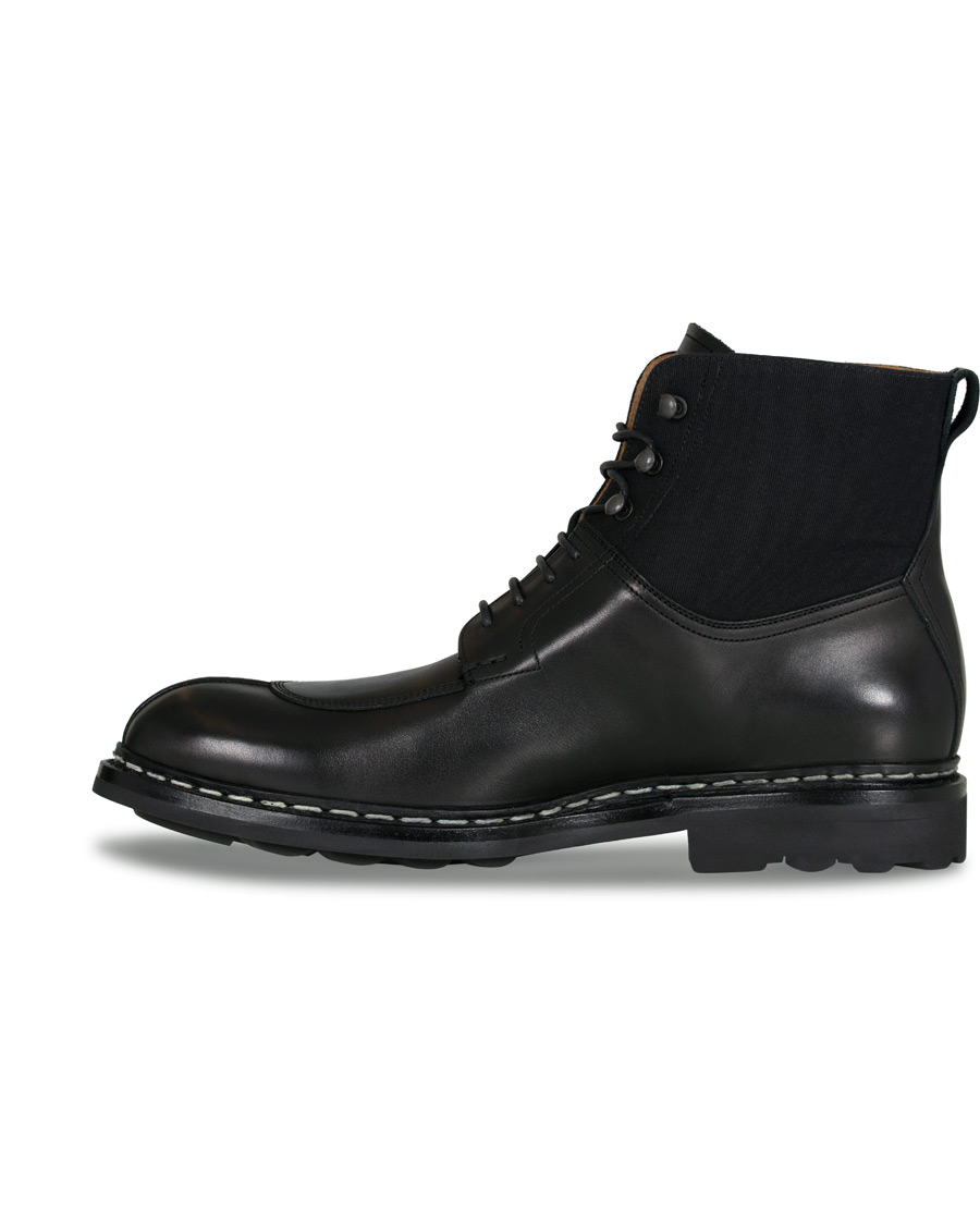 Herr | Heschung Ginkgo Boot Black Calf/Black | Heschung | Ginkgo Boot Black Calf/Black