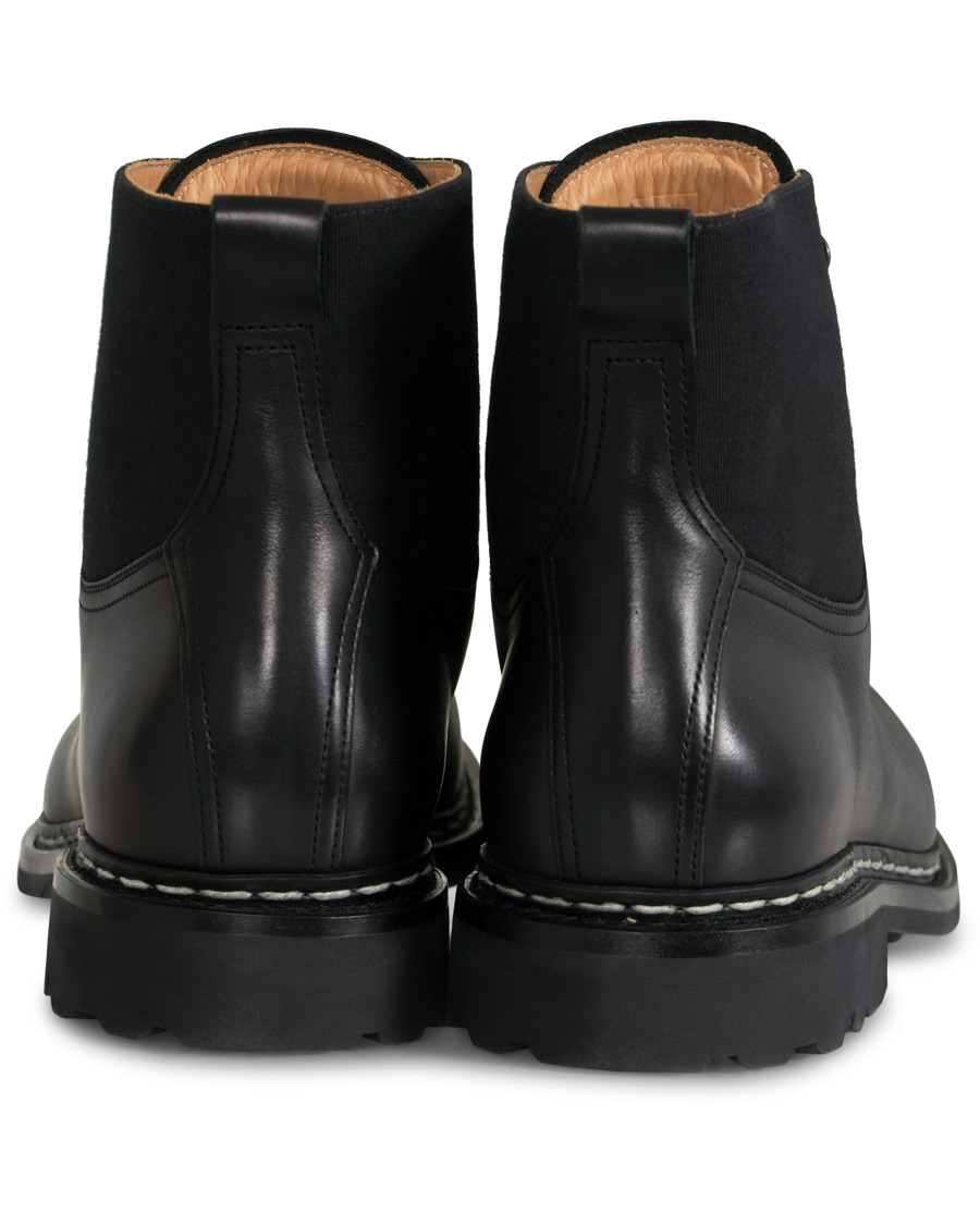 Herr | Heschung Ginkgo Boot Black Calf/Black | Heschung | Ginkgo Boot Black Calf/Black