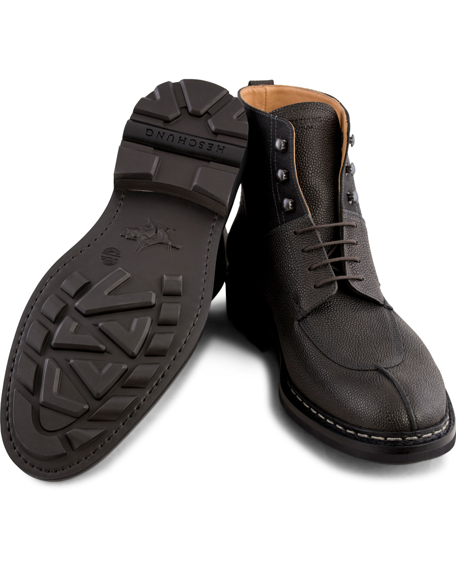 Herr | Heschung Ginkgo Beluga Boot Grained Black Calf | Heschung | Ginkgo Beluga Boot Grained Black Calf
