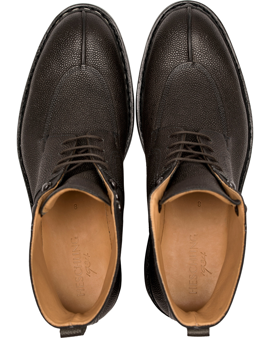 Herr | Heschung Ginkgo Beluga Boot Grained Black Calf | Heschung | Ginkgo Beluga Boot Grained Black Calf